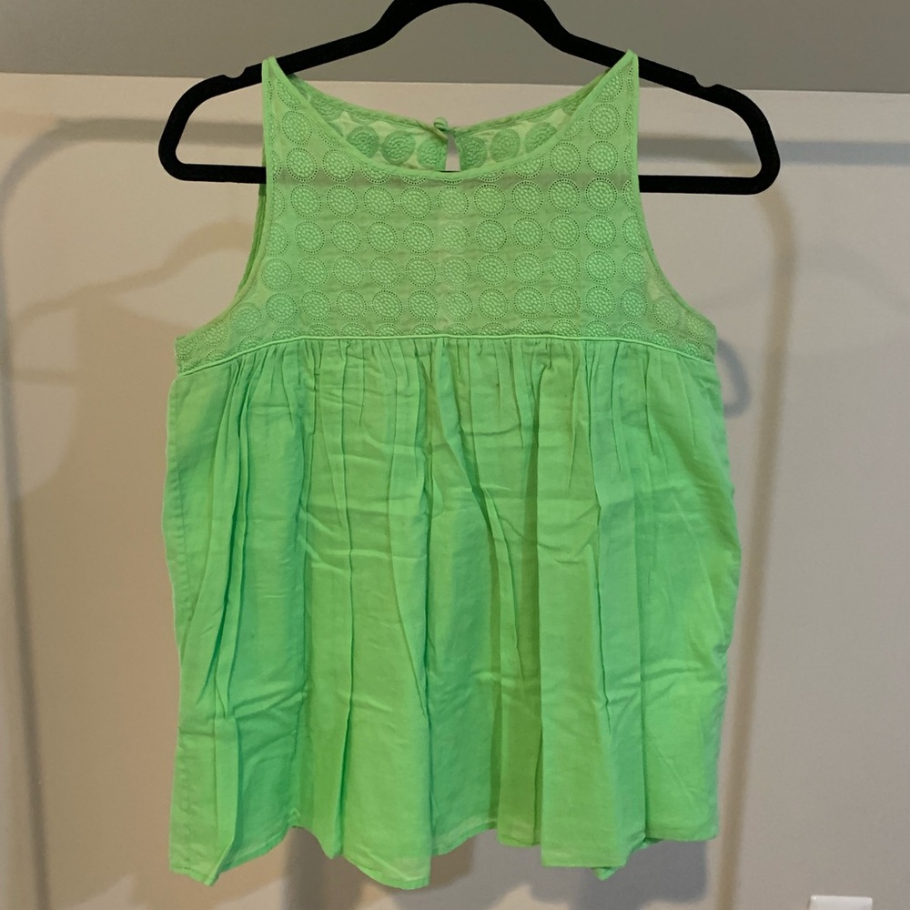 Jcrew lime tank